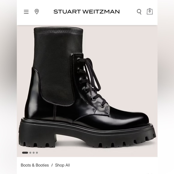 Brand new Stuart Weitzman boots, size 9m. Still in box. - Picture 4 of 5